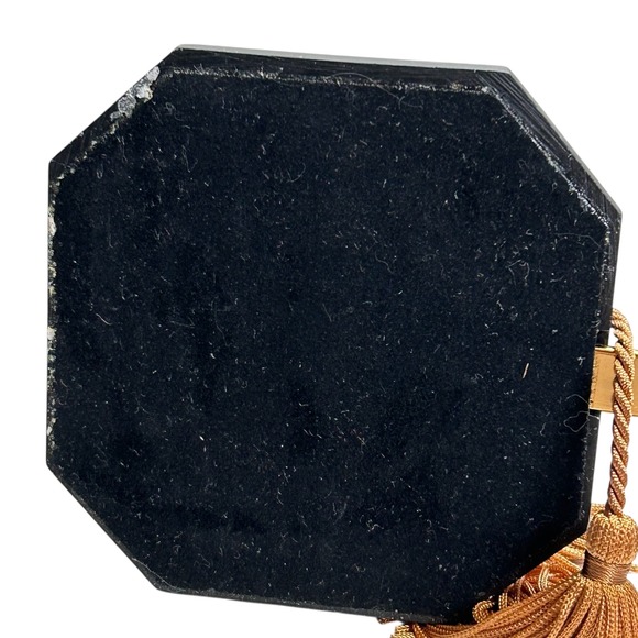 Stocking Holders Artichoke Pineapple Finial Elegant Silver/Gold/Bronze Set of 2 - Picture 12 of 16